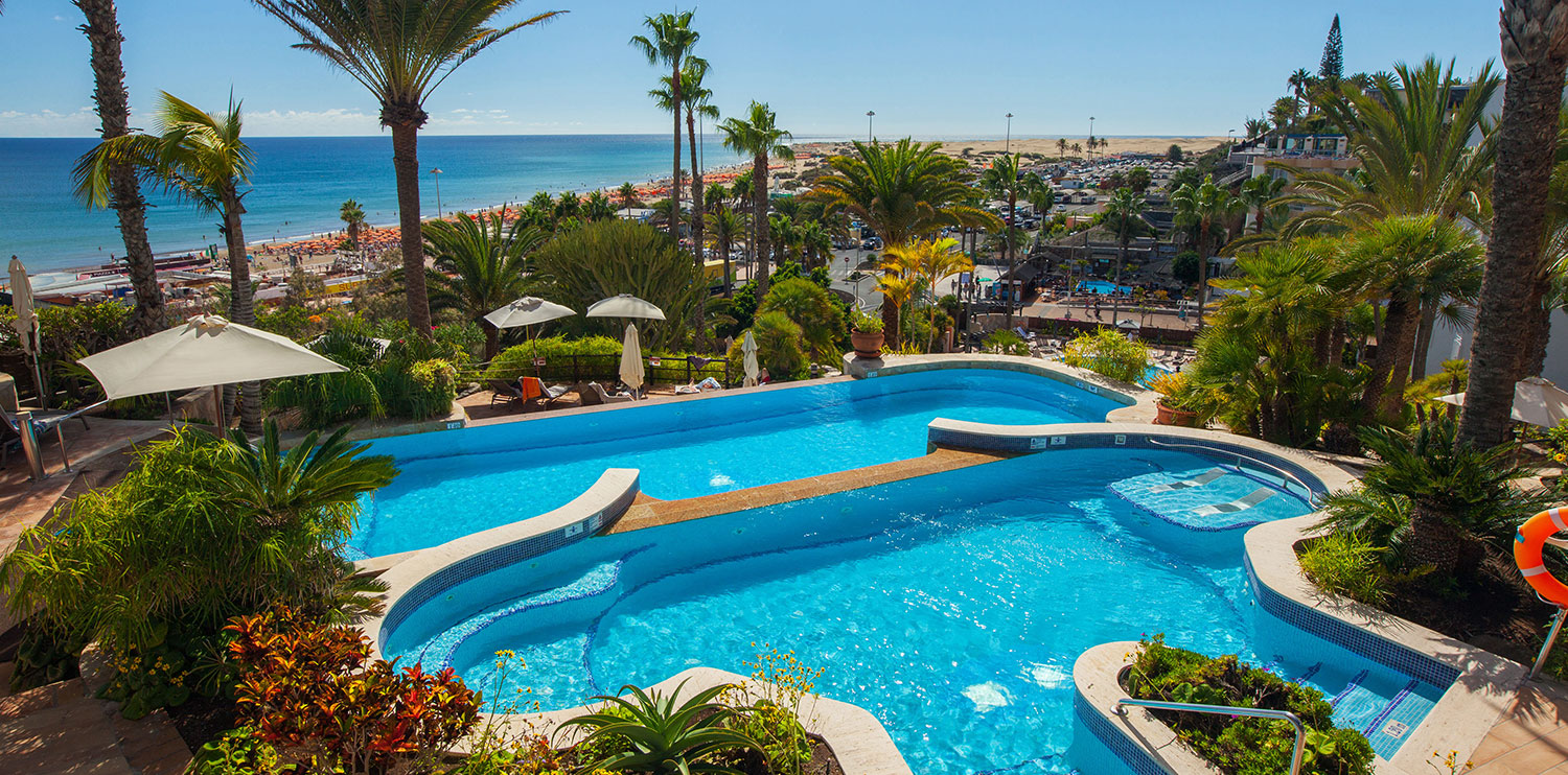  Corallium Dunamar y sus vistas en Playa del Inglés 